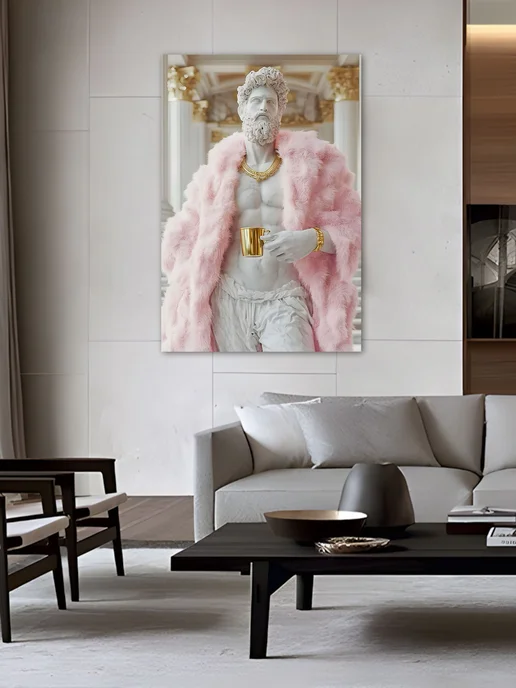 7Art Картина на стену для интерьера Гламурная Статуя 40х60 см, 40x60 см, фото 7