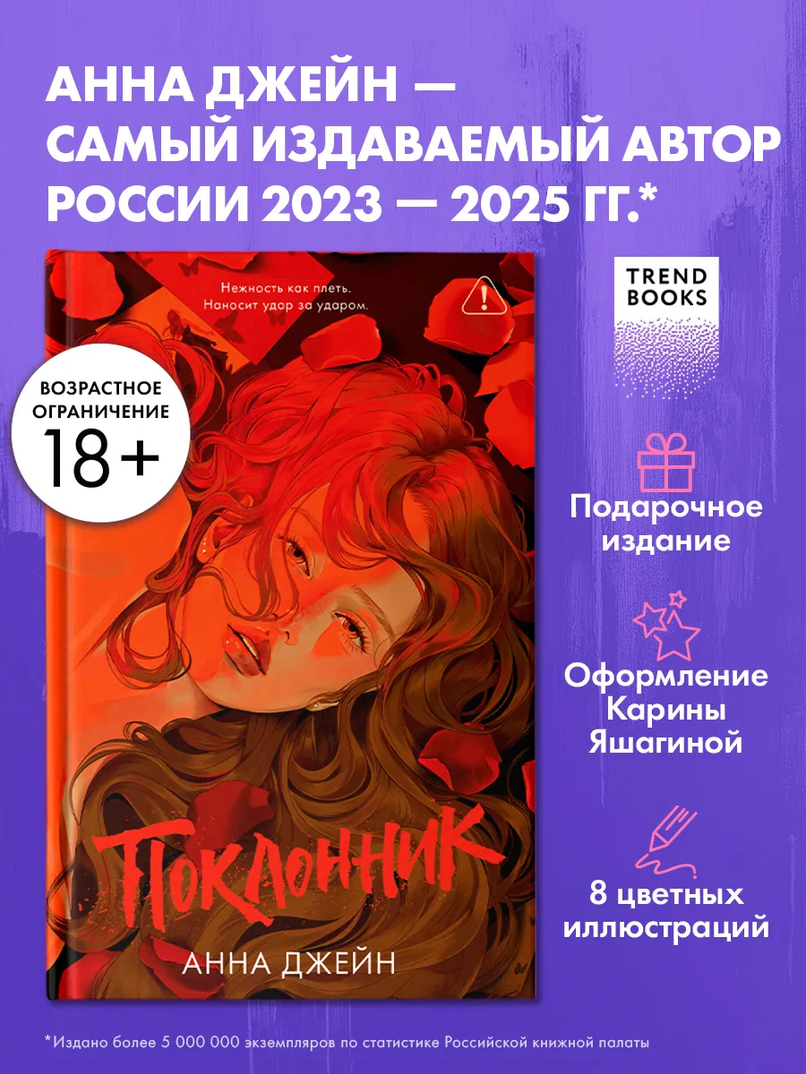 Анна Джейн. Книги романы. Поклонник