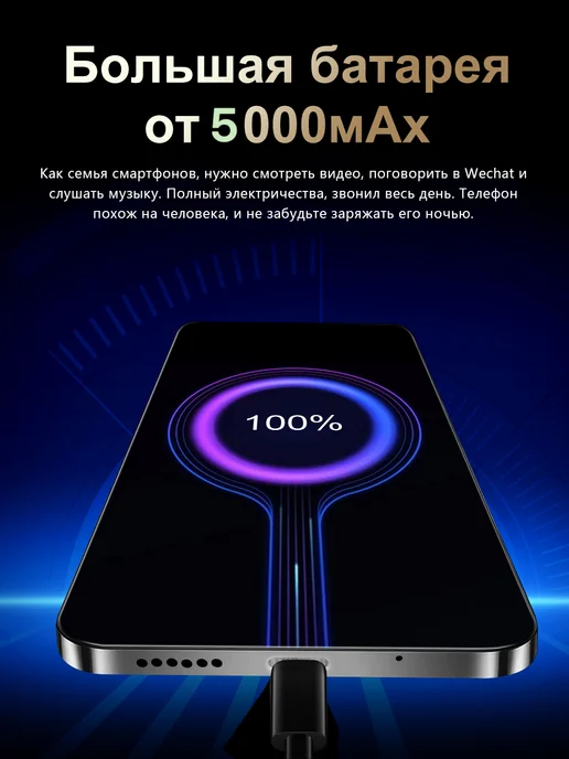 Смартфон showji M14 Pro 16/1024 ГБ, черный, фото 7