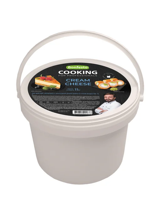 Cooking Сыр Кремчиз мягкий 70%, 11кг, 11 кг
