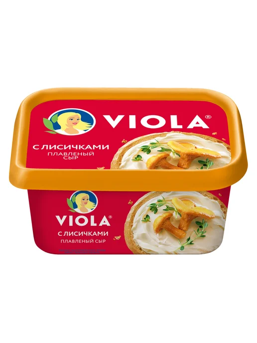 Viola Сыр плавленый с лисичками 50%, 400г, 400 г
