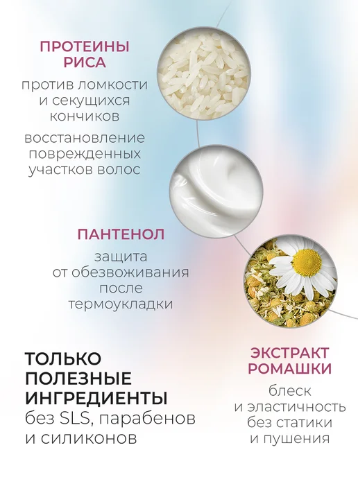 Greenmade Кондиционер для волос профессиональный GLEA, 200 мл, фото 3
