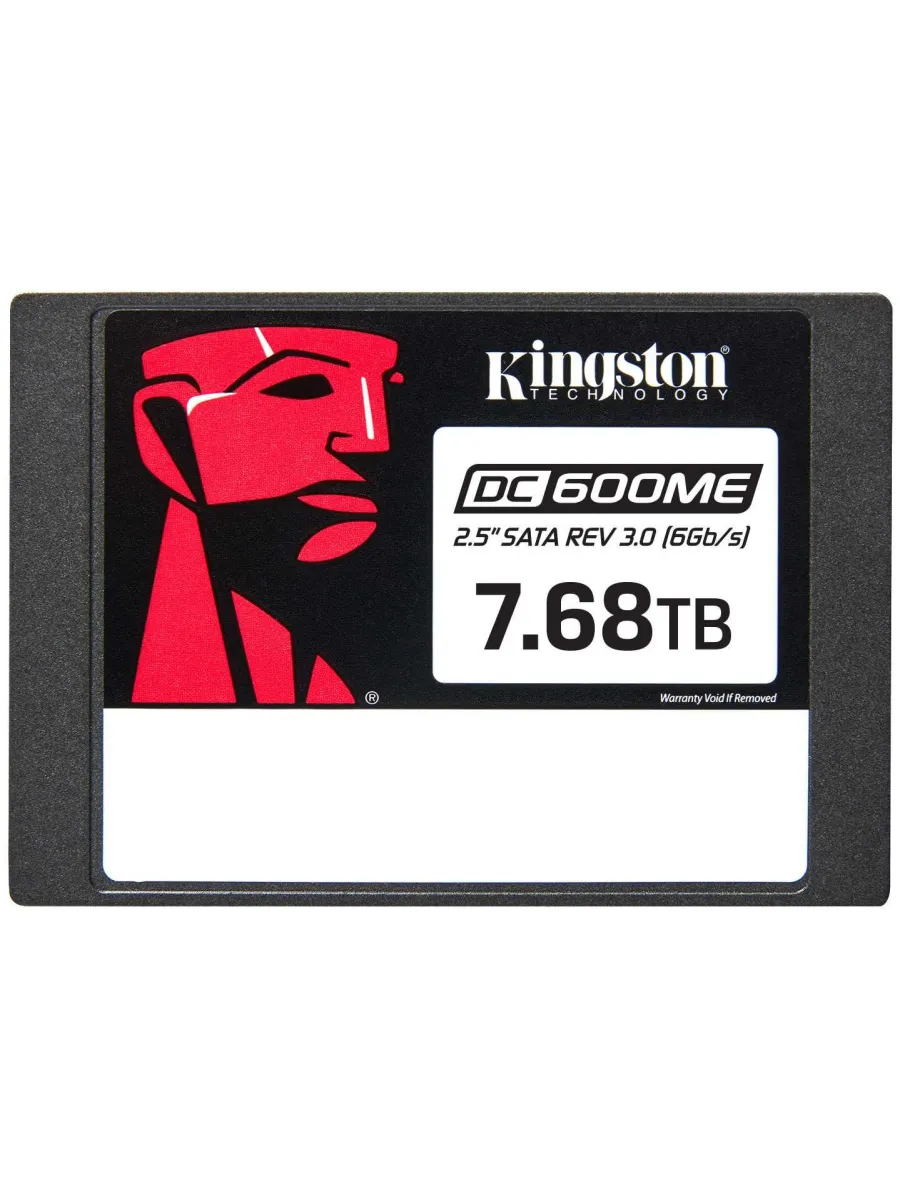 Kingston Накопитель SSD SATA-III 7.68TB SEDC600ME 7680G DC600M 2.5" 1