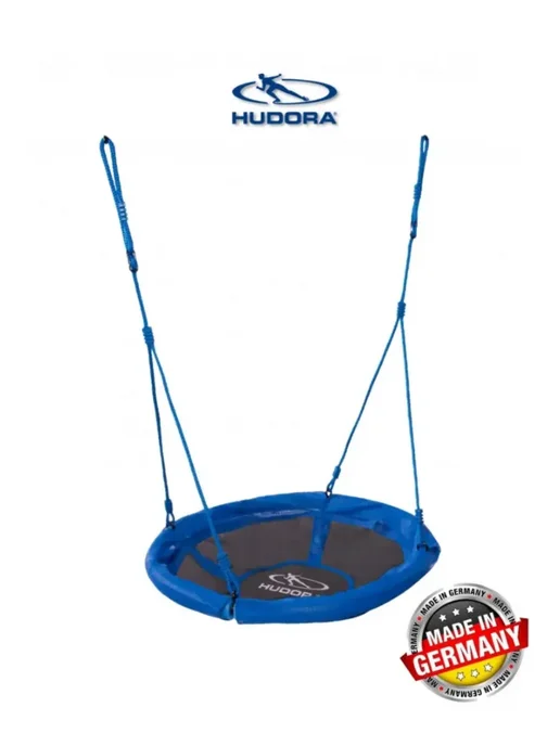 Hudora Качели гнездо подвесные садовые для детей и взрослых 90 см, синий