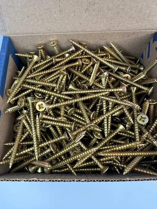 Джутбел Саморезы по дереву 4х50 шуруп 500 шт, 4x50, 500 шт, фото 2