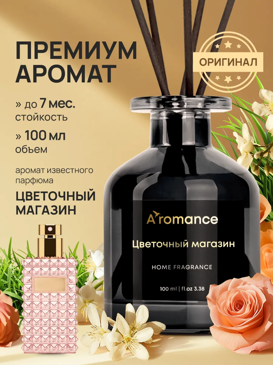 Аромадиффузор для дома Цветочный магазин 100 мл