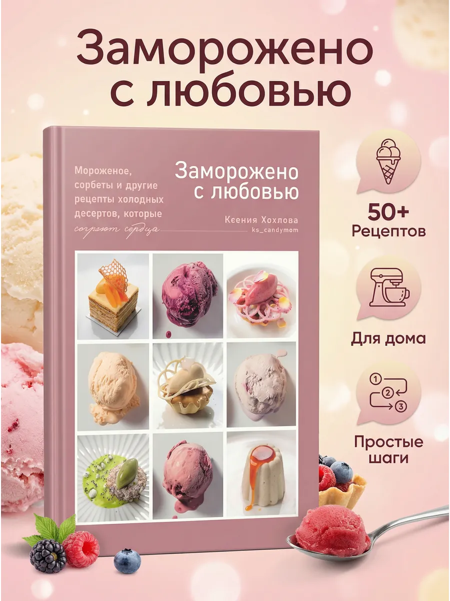 Заморожено с любовью, Мороженое, сорбеты и др.