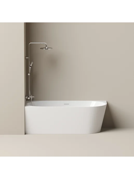 SANCOS Акриловая ванна Edge 1700x800x580, угловая, левая, FB23L, 1700x800x580, фото 5