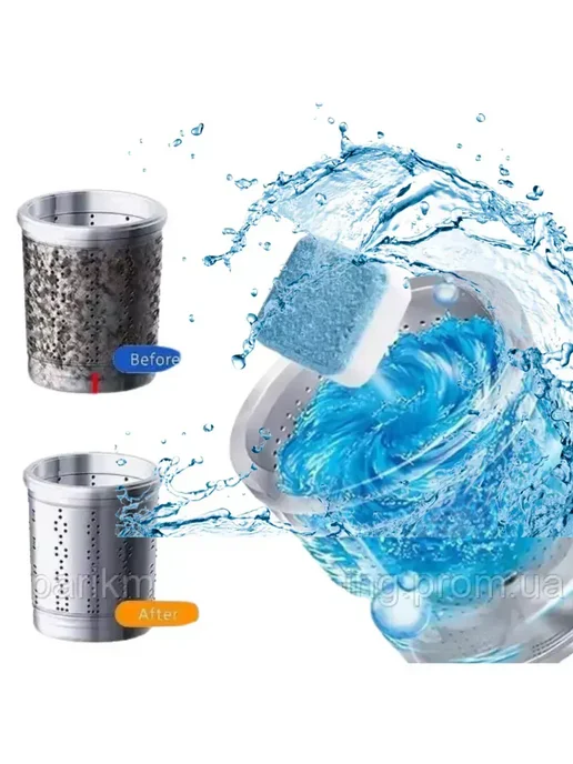 MELUX Таблетки для очистки стиральной машины, 12 шт, фото 3