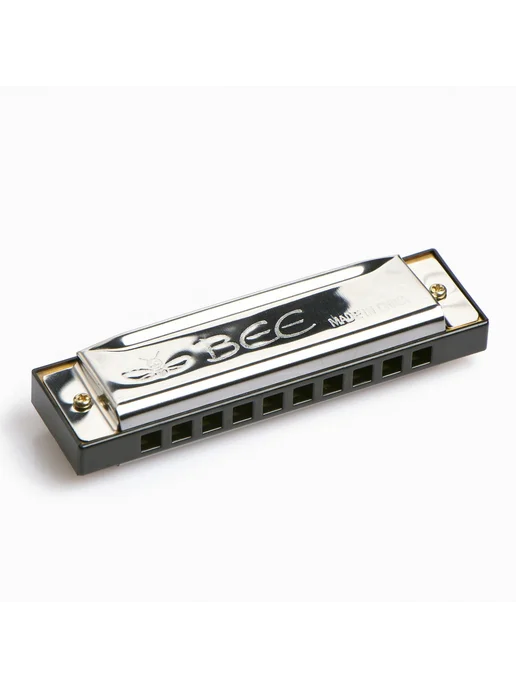 Губная гармошка диатоническая 10 отверстий c-major 11×4×, 11x4, фото 2