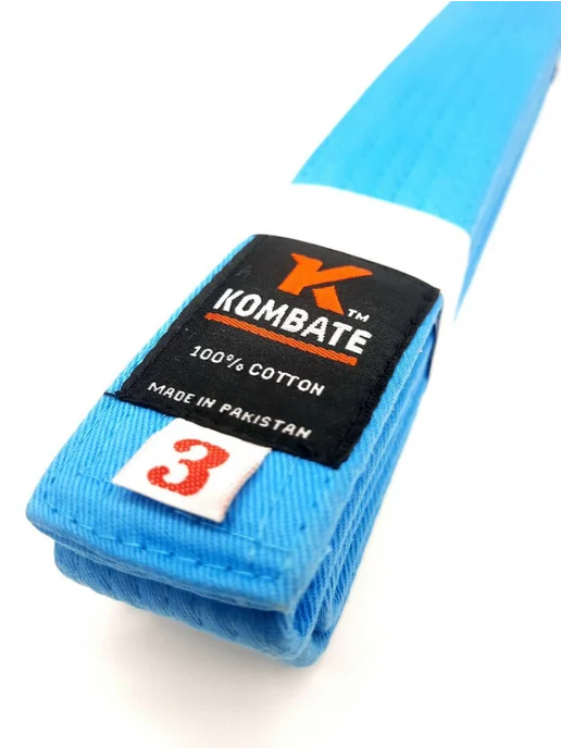 SportSpire Пояс кимоно для джиу-джитсу,карате,тхэквондо, синий, фото 3