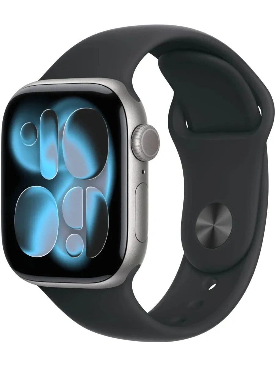 Смарт-часы Watch Series 11 A3331, 42мм, черный серый космос Apple 642932596 купить в интернет‑магазине Wildberries