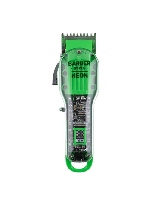 DEWAL Машинка для стрижки BARBER STYLE NEON 03-081 Green, зеленый, фото 2