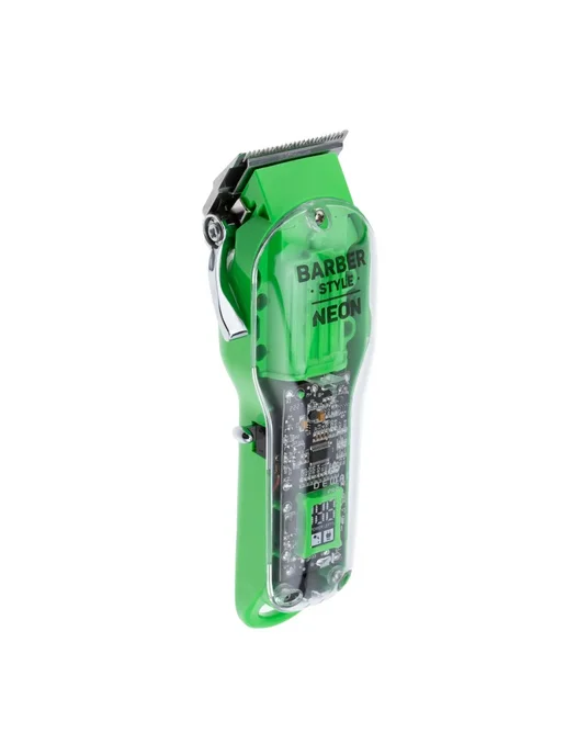 DEWAL Машинка для стрижки BARBER STYLE NEON 03-081 Green, зеленый, фото 3