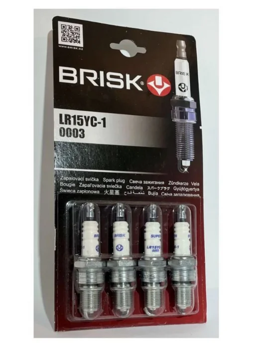 BRISK Свечи зажигания для ВАЗ Калина Гранта Приора 8 кл, вариант, фото 3