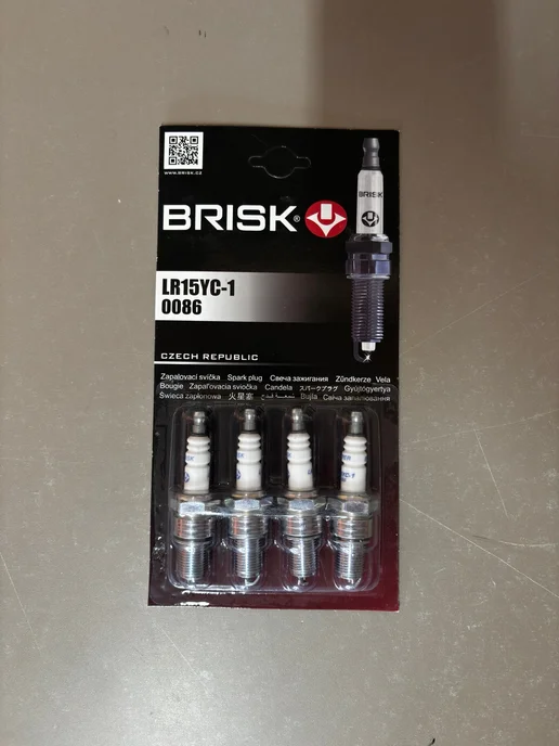 BRISK Свечи зажигания для ВАЗ Калина Гранта Приора 8 кл, вариант, фото 4