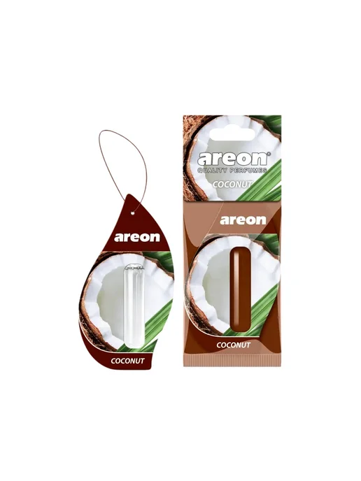 areon Ароматизатор в машину Ареон Coconut, коричневый, фото 4
