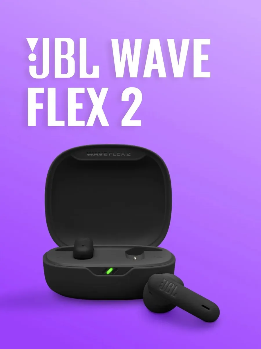Наушники беспроводные Wave Flex 2 оригинальные JBL 643206279 купить в интернет‑магазине Wildberries