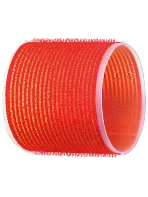 DEWAL Бигуди-липучки красные d 70 мм 6шт уп, 6 шт, фото 2