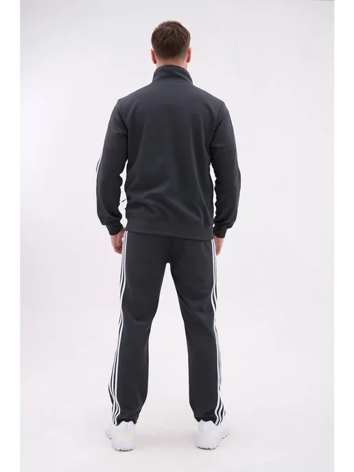 HN Fashion спортивный костюм на молнии Nike, серый, фото 6