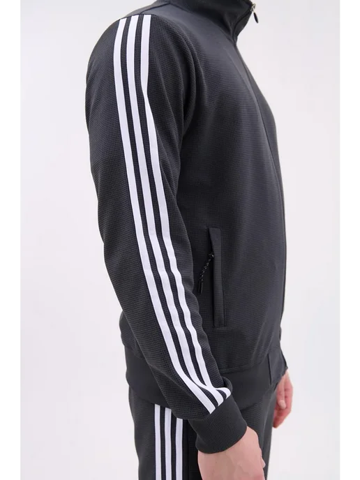 HN Fashion спортивный костюм на молнии Nike, серый, фото 8