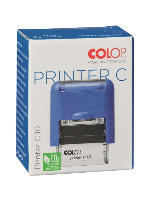 Colop Оснастка д штампов NEW Printer C10 10x27мм корпус черный, 10x27 мм, пластик черный, фото 2