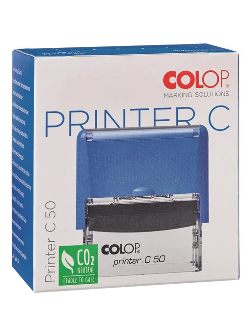 Colop Оснастка д штампов NEW Printer C50 30x69мм корпус черный, 30x69 мм, пластик черный, фото 2