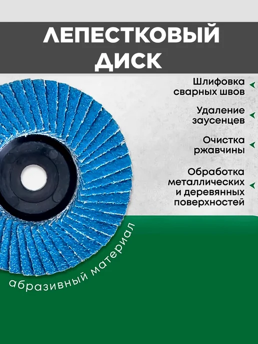 Project-X Набор отрезных и шлифовальных дисков для мини ушм, синий, 12 шт, фото 3